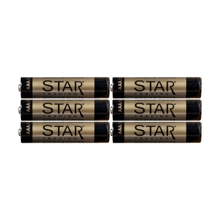 Batteria Star Trading 6 pezzi - AAA - Star Trading
