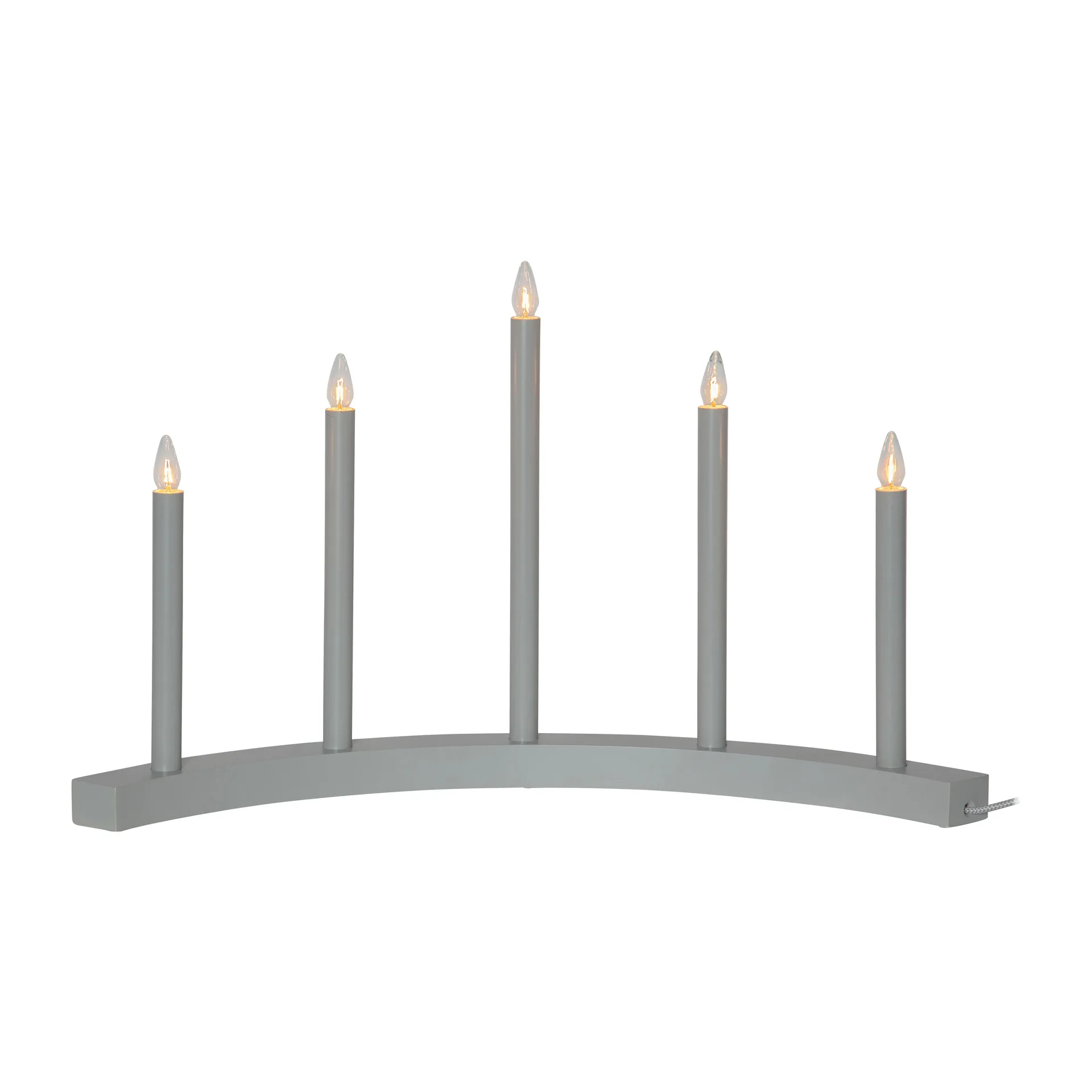 Candela dell'Avvento Accent, Grigio Star Trading