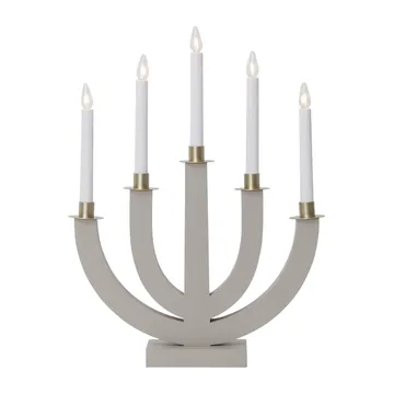 Candela dell'Avvento Eli - Beige - Star Trading