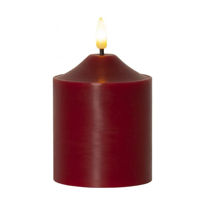 Candela LED Flamme 12 cm - Rosso - Star Trading