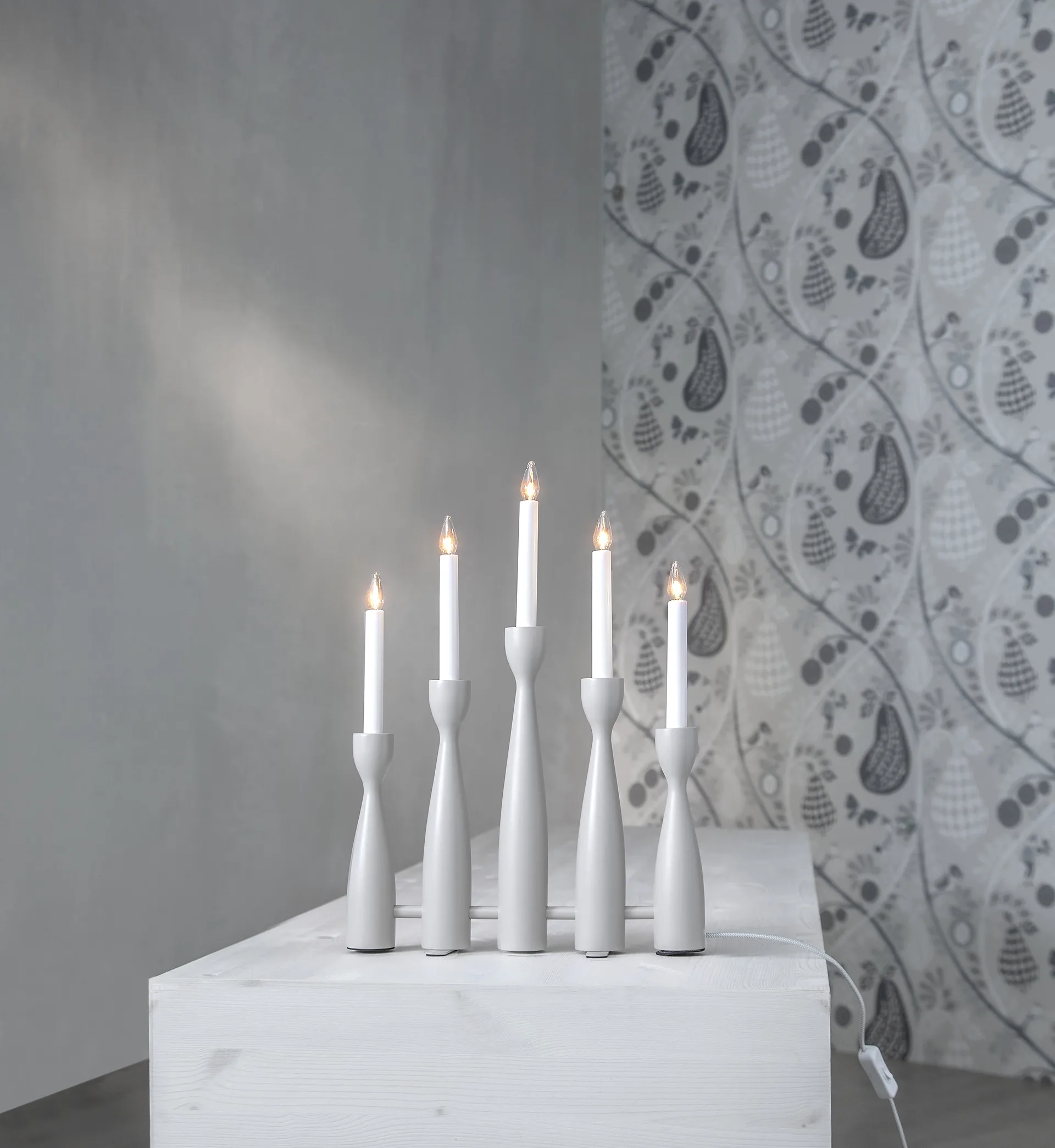 Candelabro dell'Avvento Midja 2.0, Elefante Star Trading