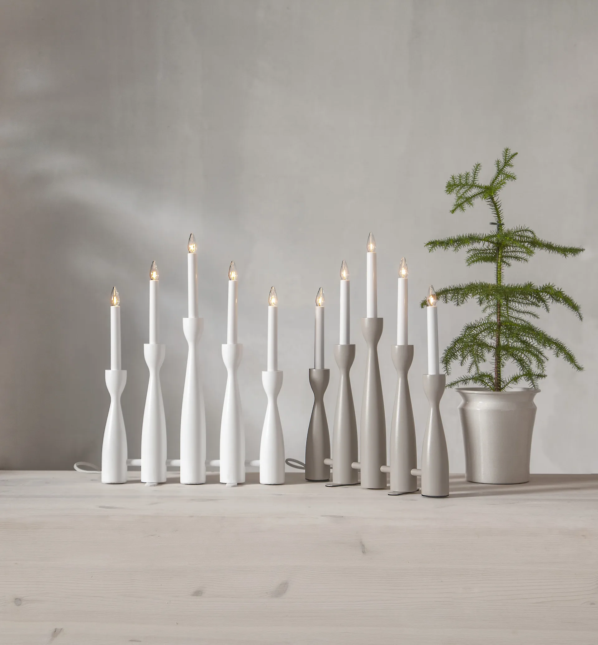 Candelabro dell'Avvento Midja 2.0, Elefante Star Trading