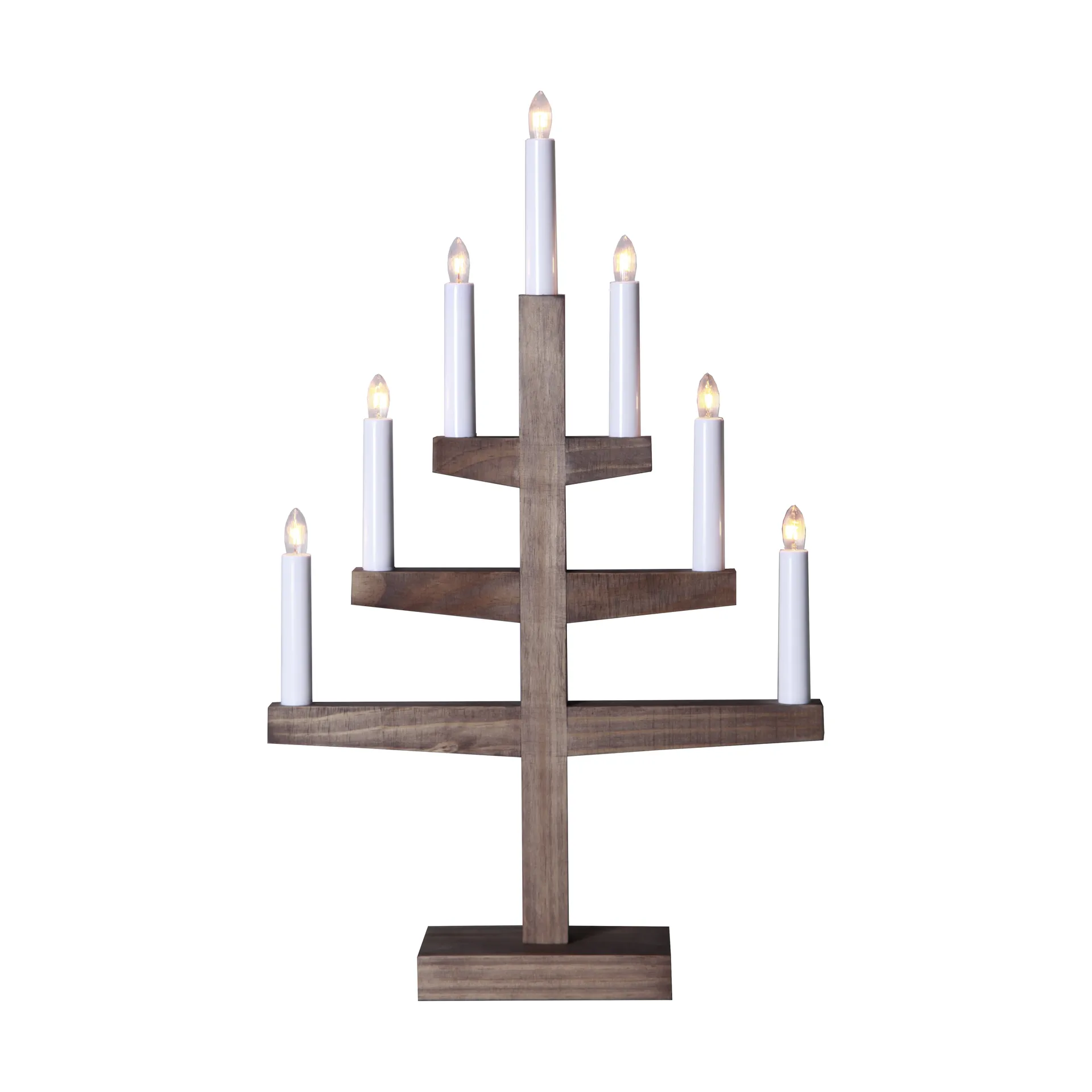 Candelabro dell'Avvento Trapp 54 cm, Marrone Star Trading