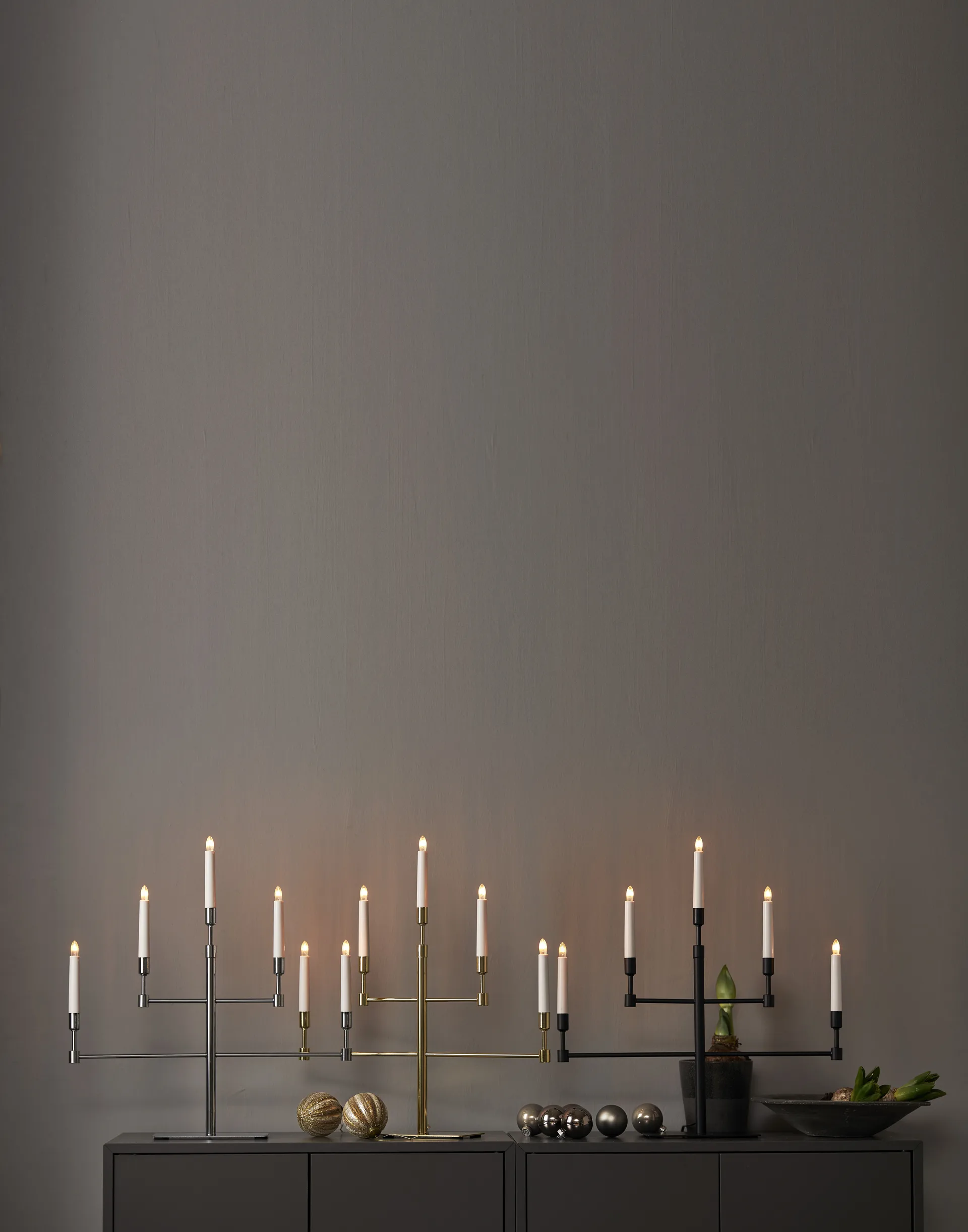 Candelabro dell'Avvento Vide, Ottone Star Trading