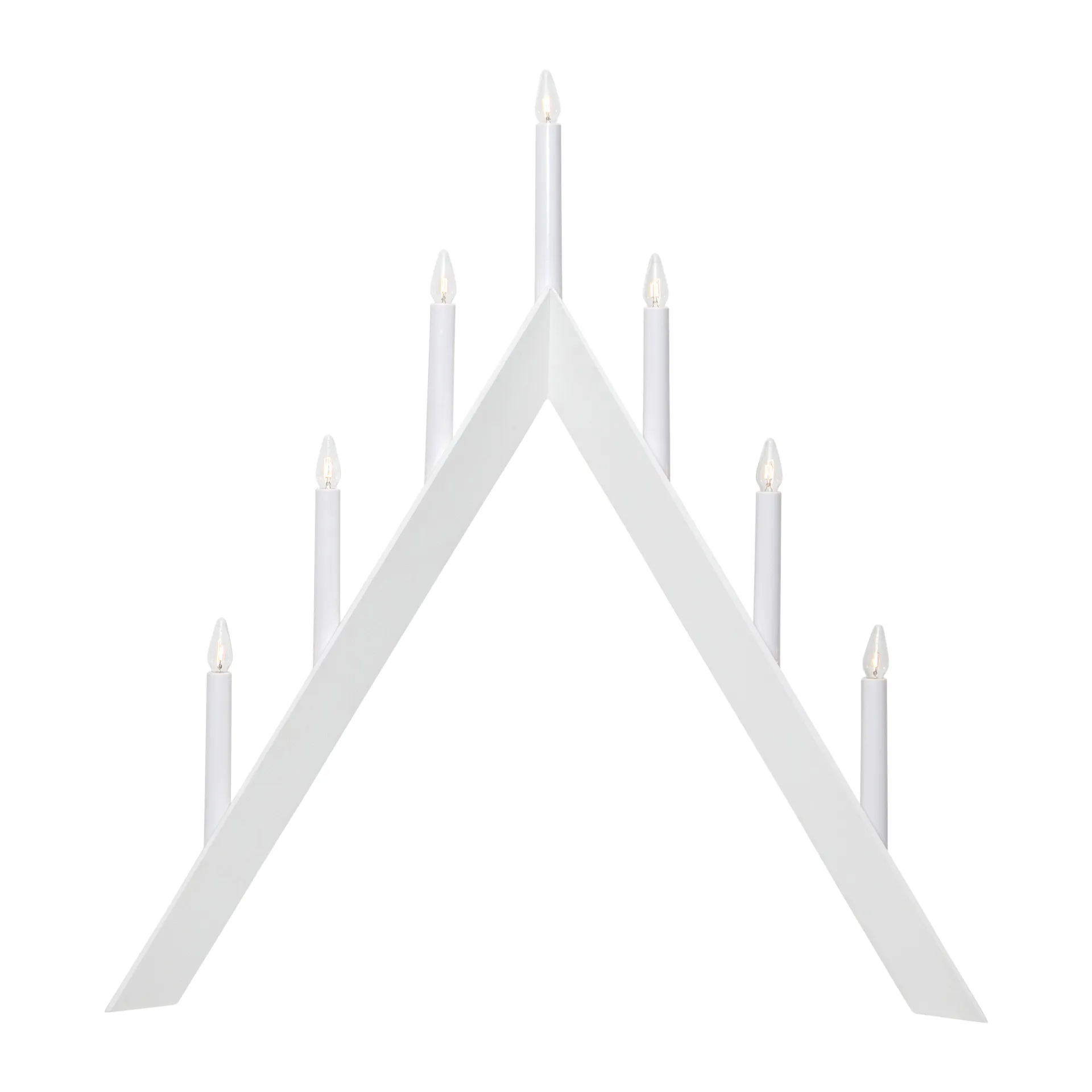 Candeliere dell'Avvento Arrow 64,5 cm, Bianco Star Trading