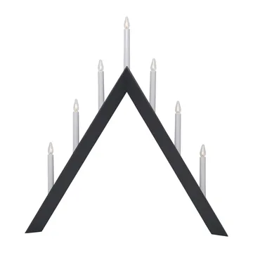 Candeliere dell'Avvento Arrow 64,5 cm - Grigio - Star Trading