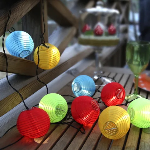 Cella solare linea Festival light , Multicolore Star Trading