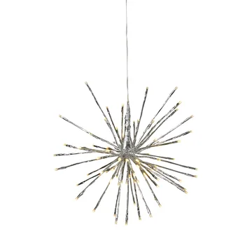 Decorazione da appendere Firework, 30 cm - argento - Star Trading