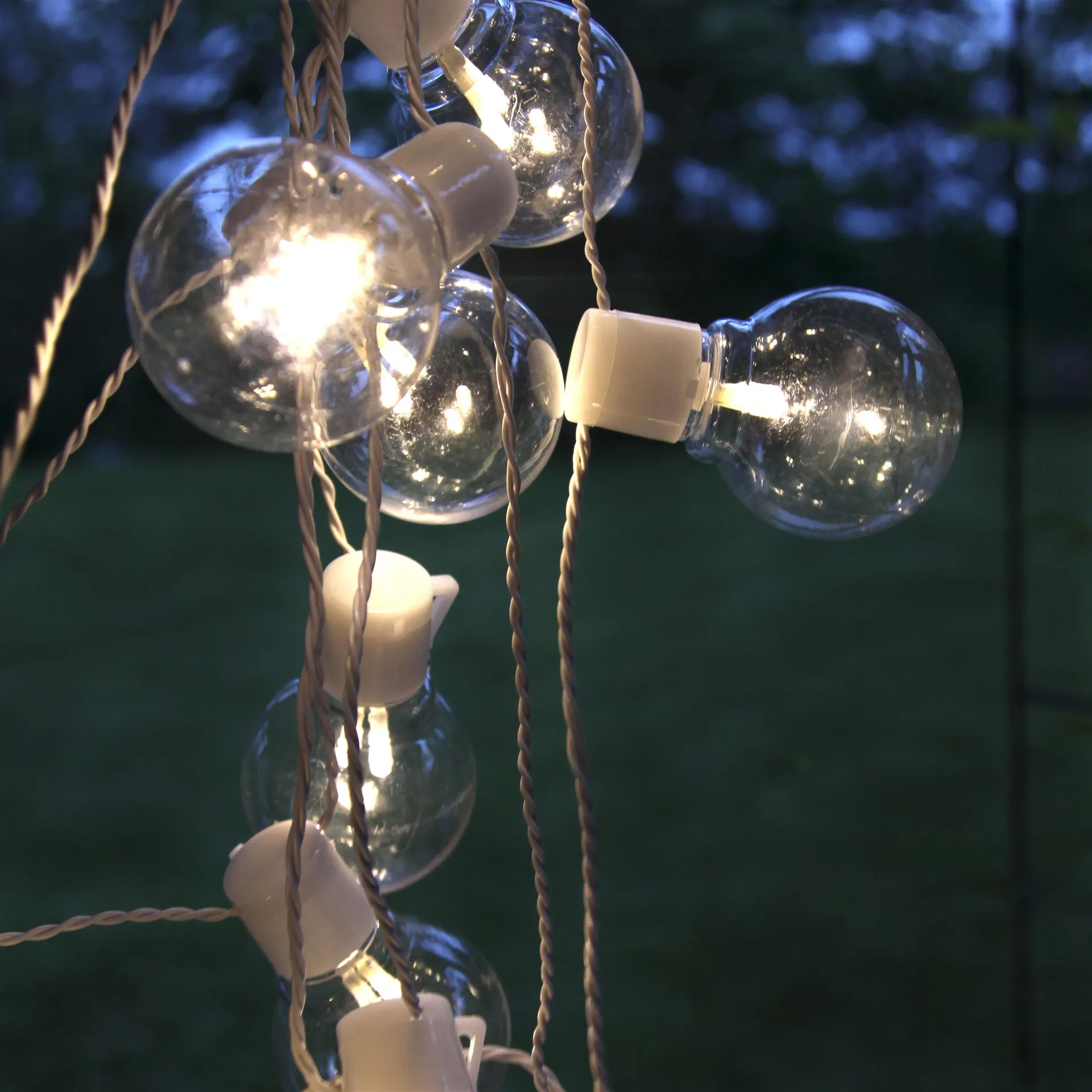 Filo di luce Partaj, bianco Star Trading