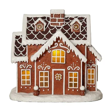 Illuminazione natalizia Gingerville Panorama - Marrone - Star Trading