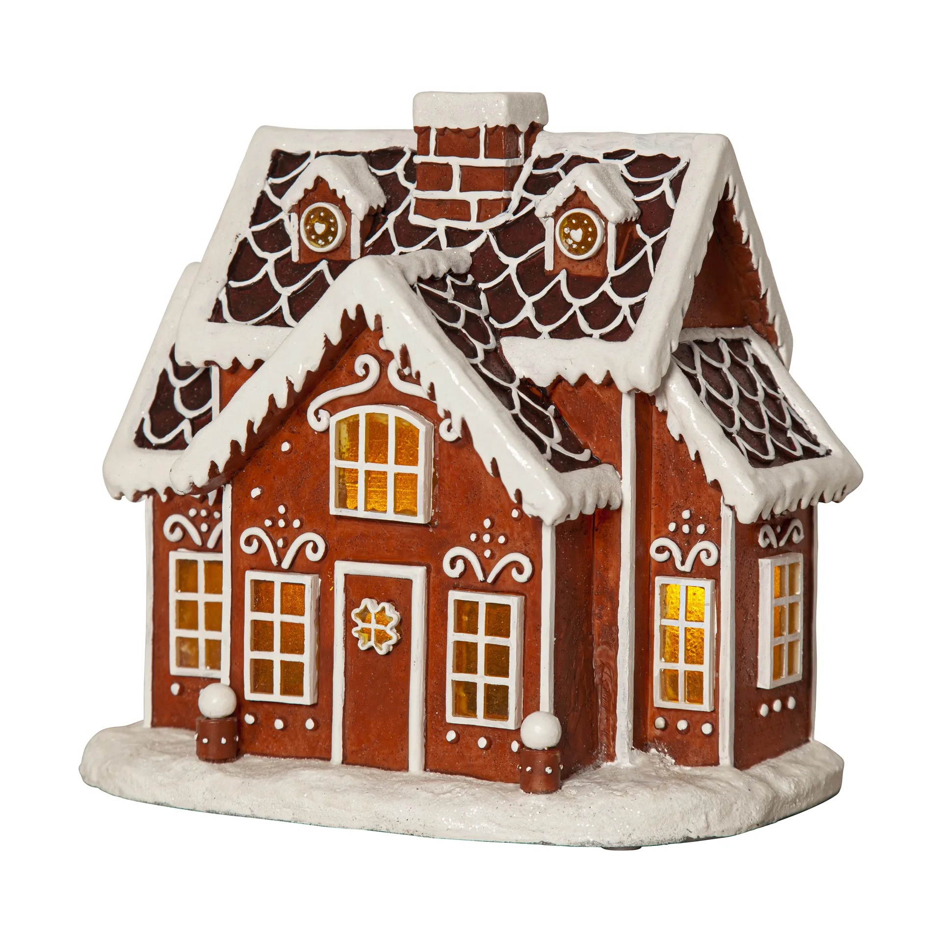 Illuminazione natalizia Gingerville Panorama, Marrone Star Trading