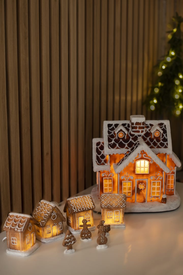Illuminazione natalizia Gingerville Panorama, Marrone Star Trading