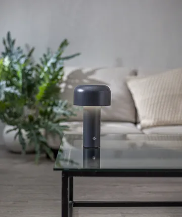 Lampada da tavolo portatile Bobby - Grigio - Star Trading