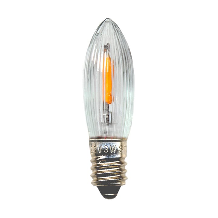 Lampadina di ricambio E10 a filamento LED da interni, confezione da 7, 2100 K Star Trading