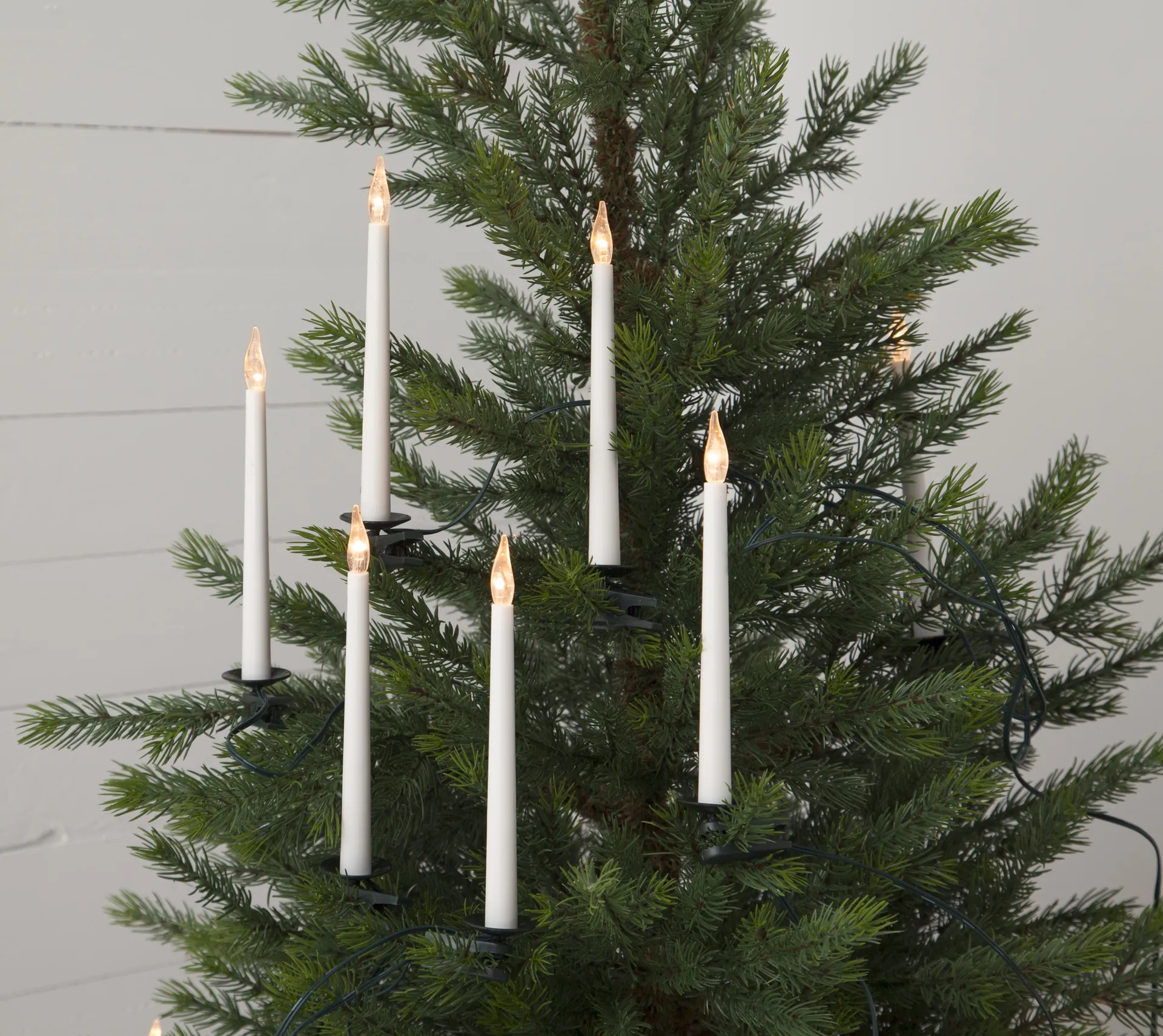 Luci per l'albero di Natale SlimLine, con 16 lampadine, Bianco Star Trading