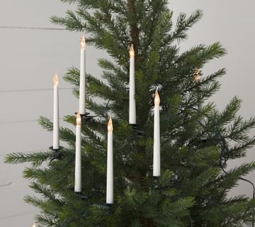 Luci per l'albero di Natale SlimLine, con 16 lampadine - Bianco - Star Trading