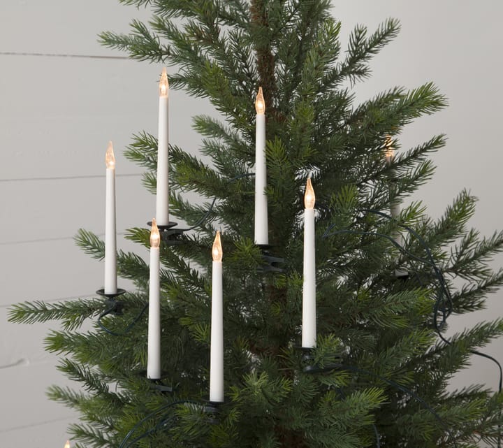 Luci per l'albero di Natale SlimLine, con 25 lampadine - Bianco - Star Trading