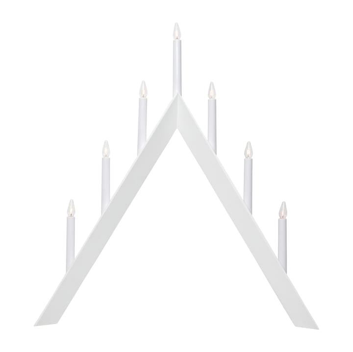 Portacandele Arrow 64,5 cm - Bianco - Star Trading