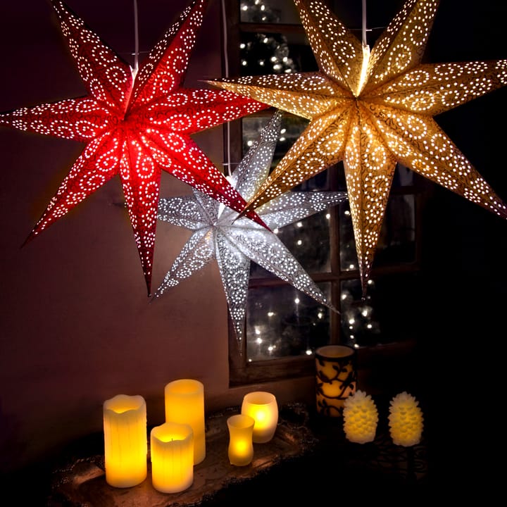 Stella dell'Avvento Antique 60 cm, bianco Star Trading