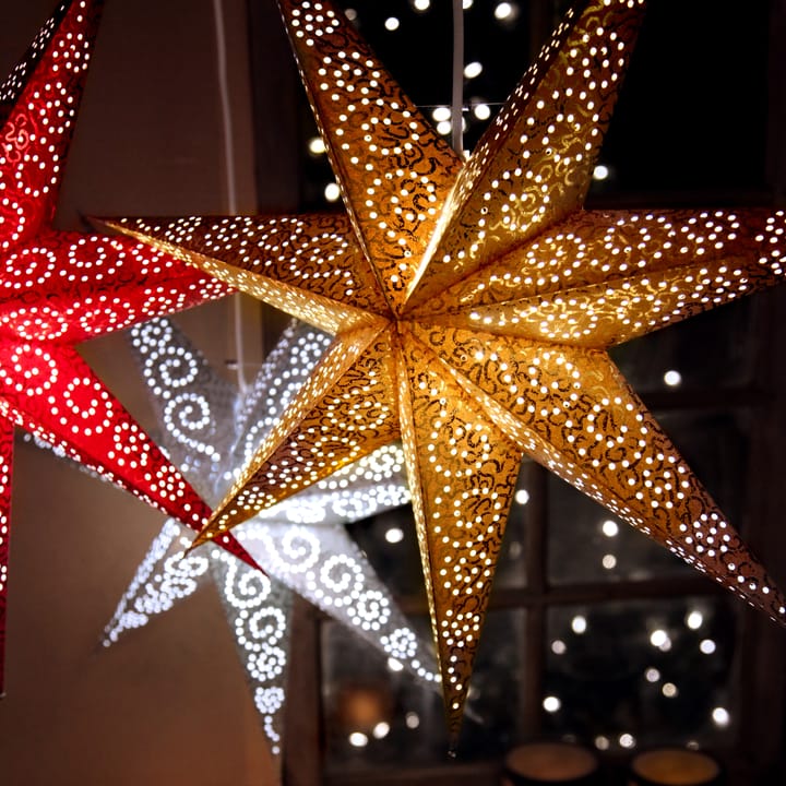 Stella dell'Avvento Antique 60 cm, bianco Star Trading