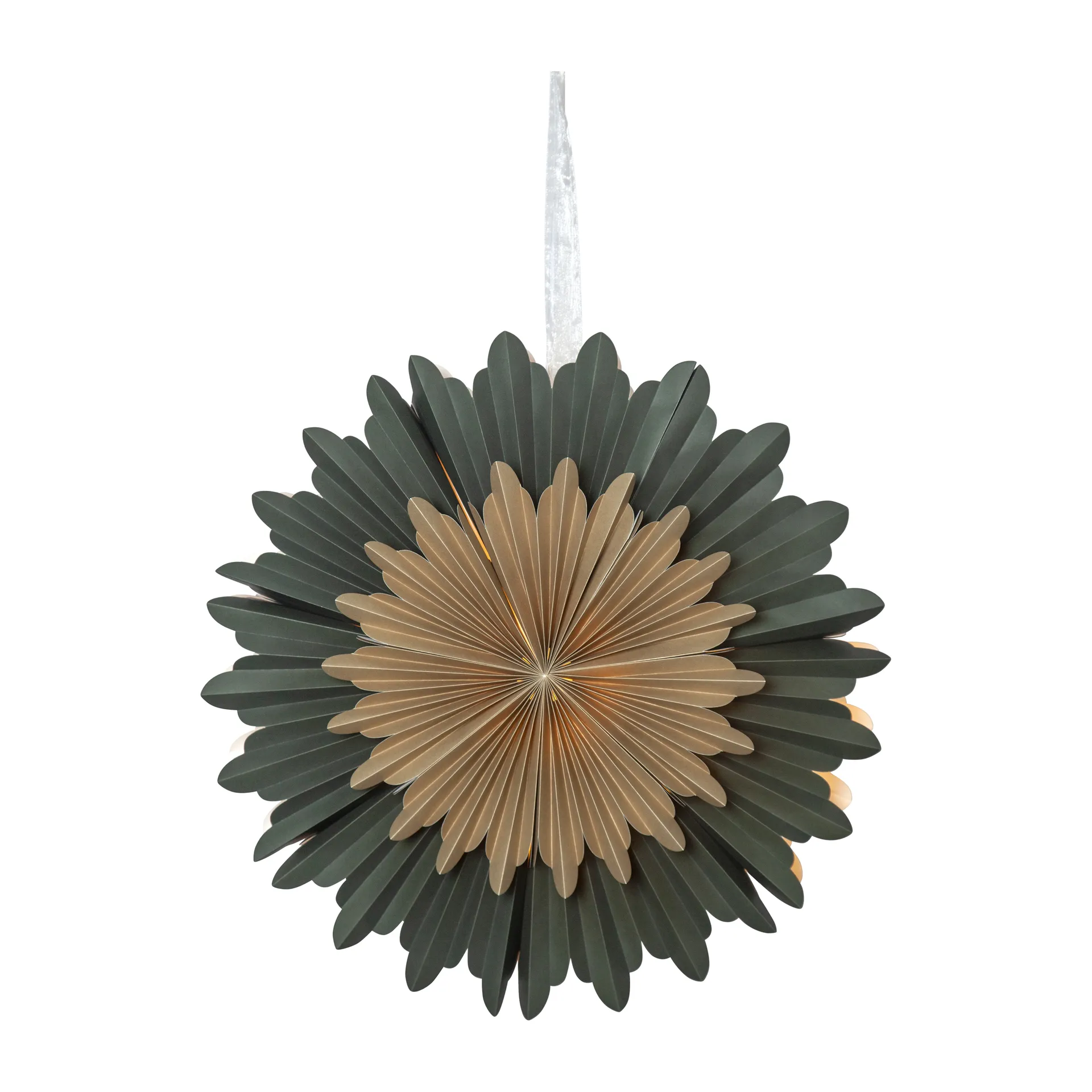 Stella dell'Avvento Crystal Ø 60 cm, Verde Star Trading