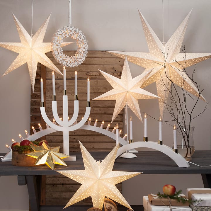 Stella dell'Avvento Dot 100 cm, Bianco Star Trading