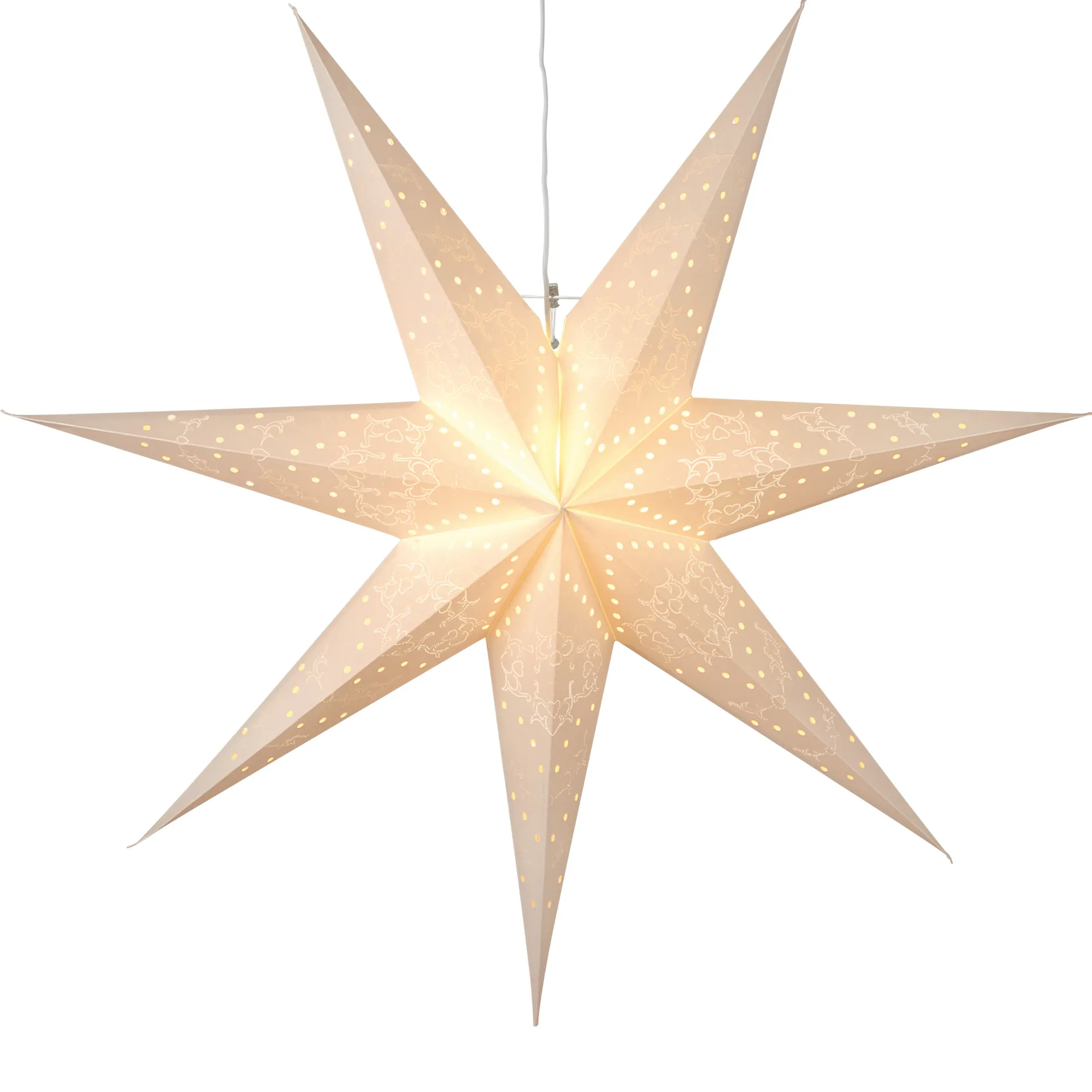 Stella dell'Avvento Sensy 100 cm, Bianco Star Trading