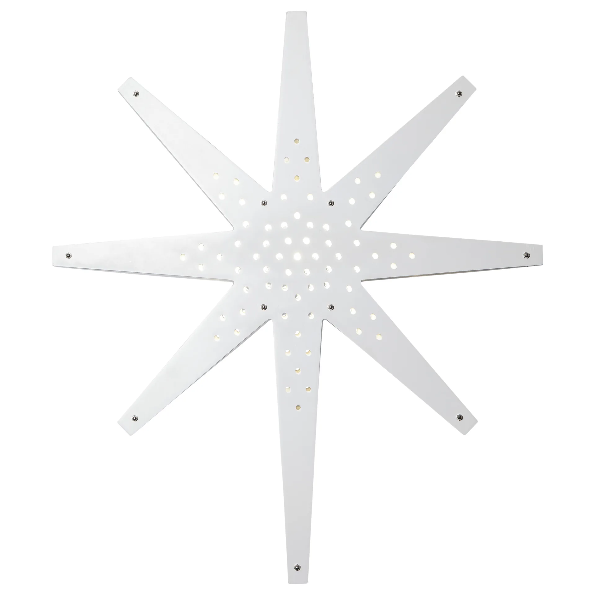Stella dell'Avvento Tall 60x70 cm, Bianco Star Trading
