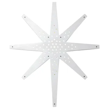 Stella dell'Avvento Tall 60x70 cm - Bianco - Star Trading
