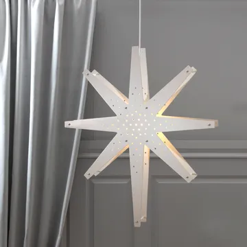 Stella dell'Avvento Tall 60x70 cm - Bianco - Star Trading