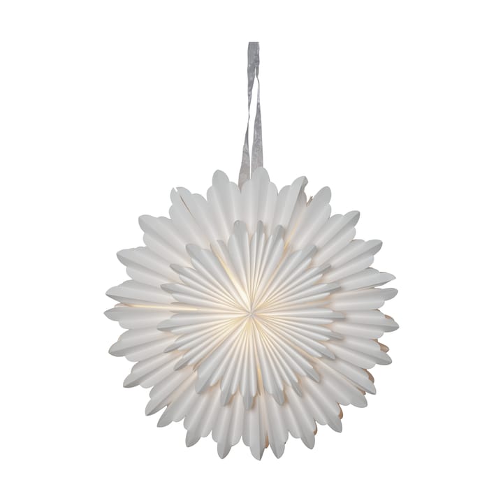 Stella di carta Crystal Ø55 cm - Bianco - Star Trading