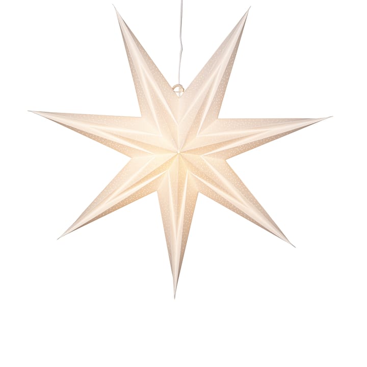 Stella di carta Holly 60 cm, Bianco Star Trading