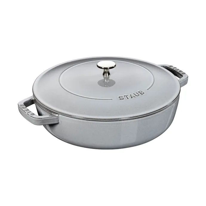 Casseruola Chistera Ø28 cm 3,7 L, grigio STAUB