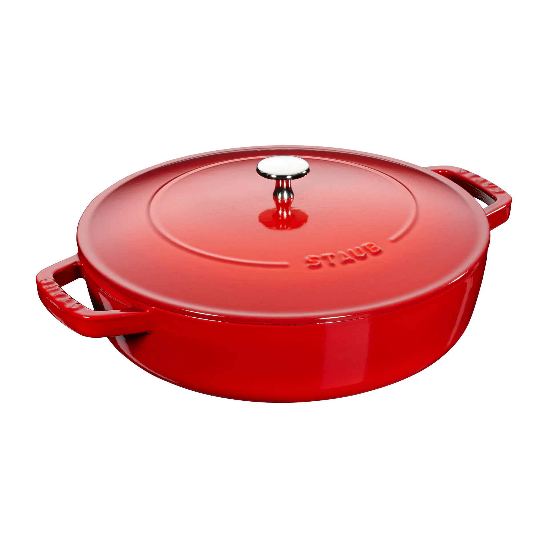 Casseruola Chistera Ø28 cm 3,7 L, Rosso STAUB