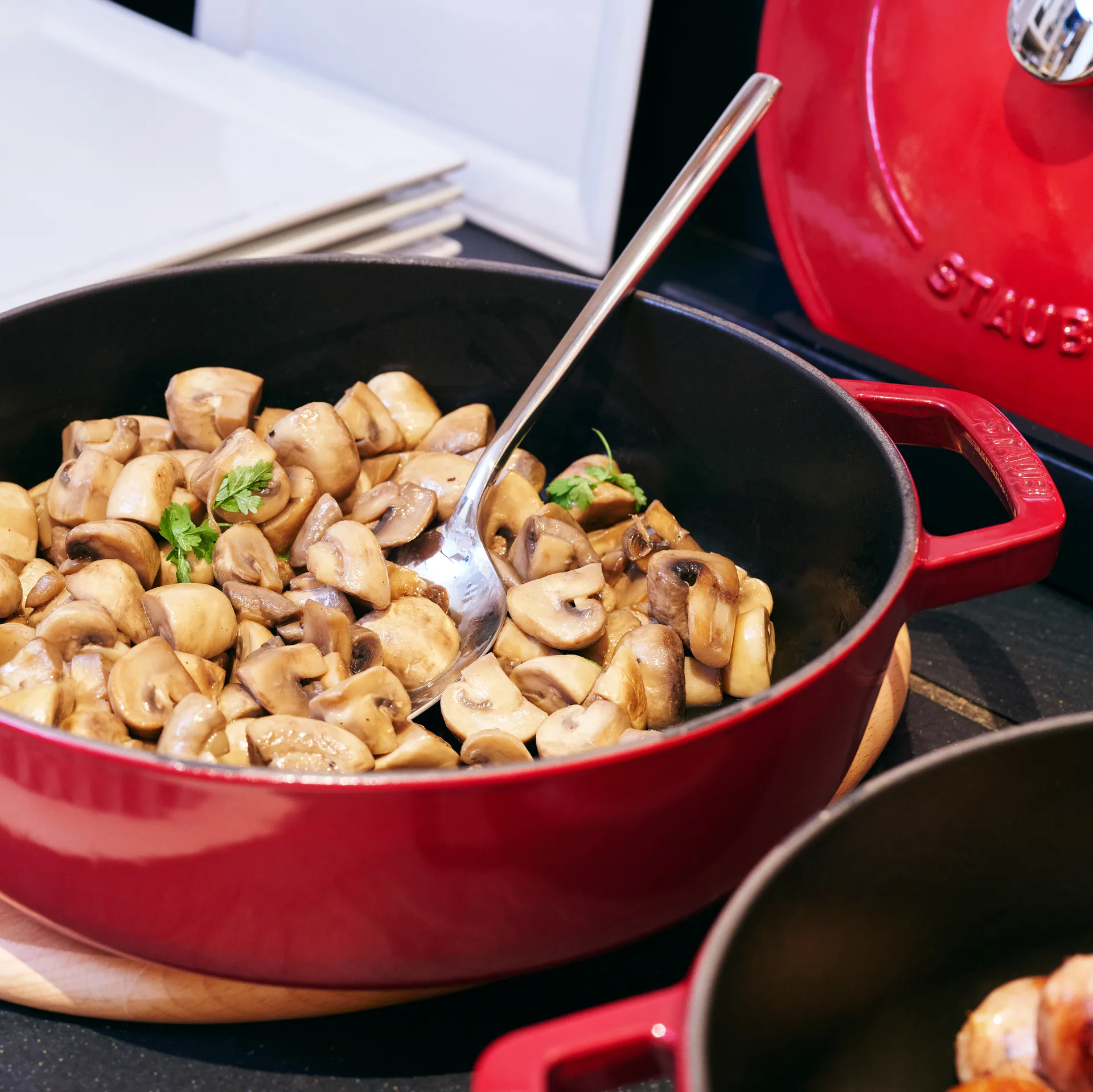 Casseruola Chistera Ø28 cm 3,7 L, Rosso STAUB