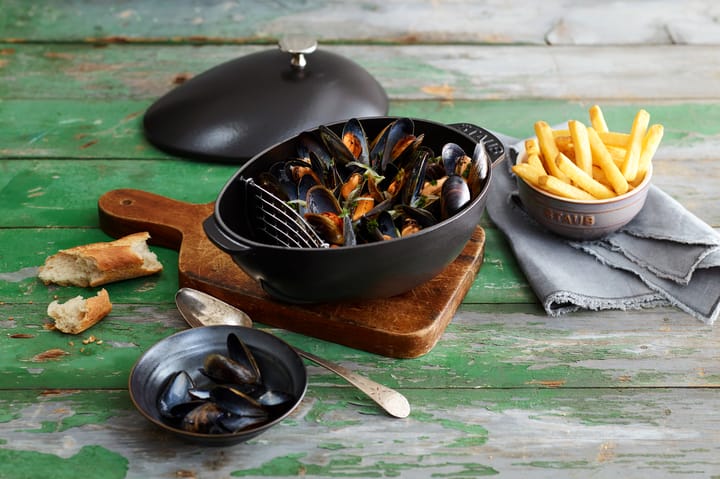 Casseruola cozze Staub 2 L, nero STAUB