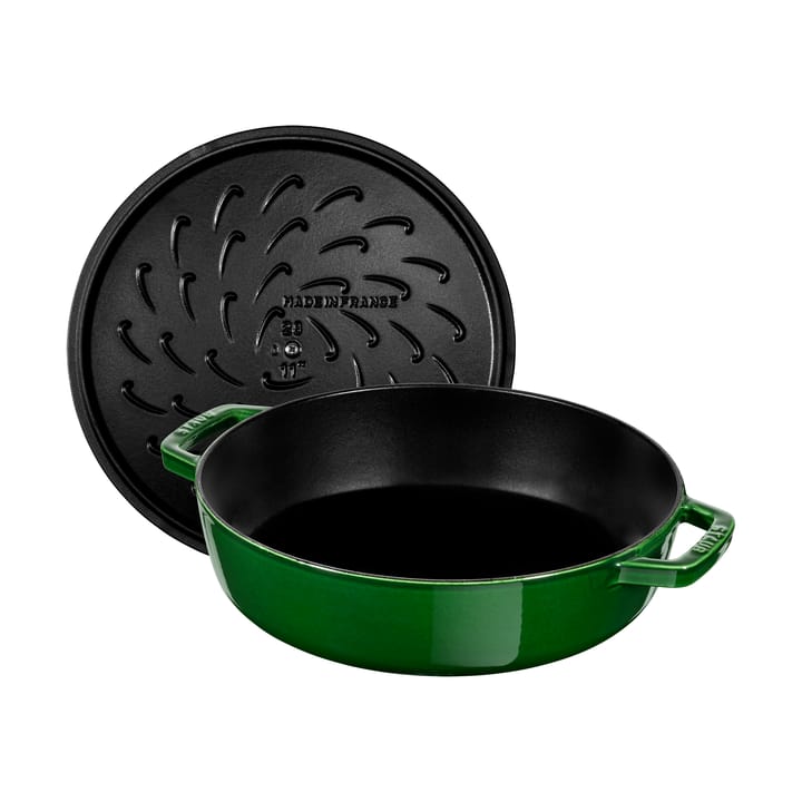 Casseruola in ghisa Staub Chistera Ø24 cm, Basilicata verde STAUB