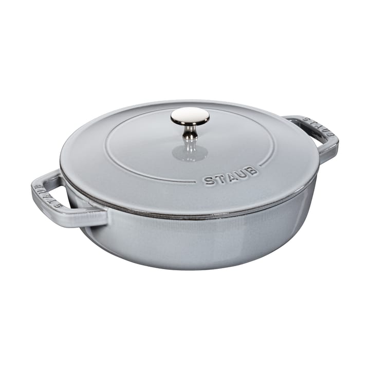 Casseruola in ghisa Staub Chistera Ø24 cm - Grigio grafite - STAUB