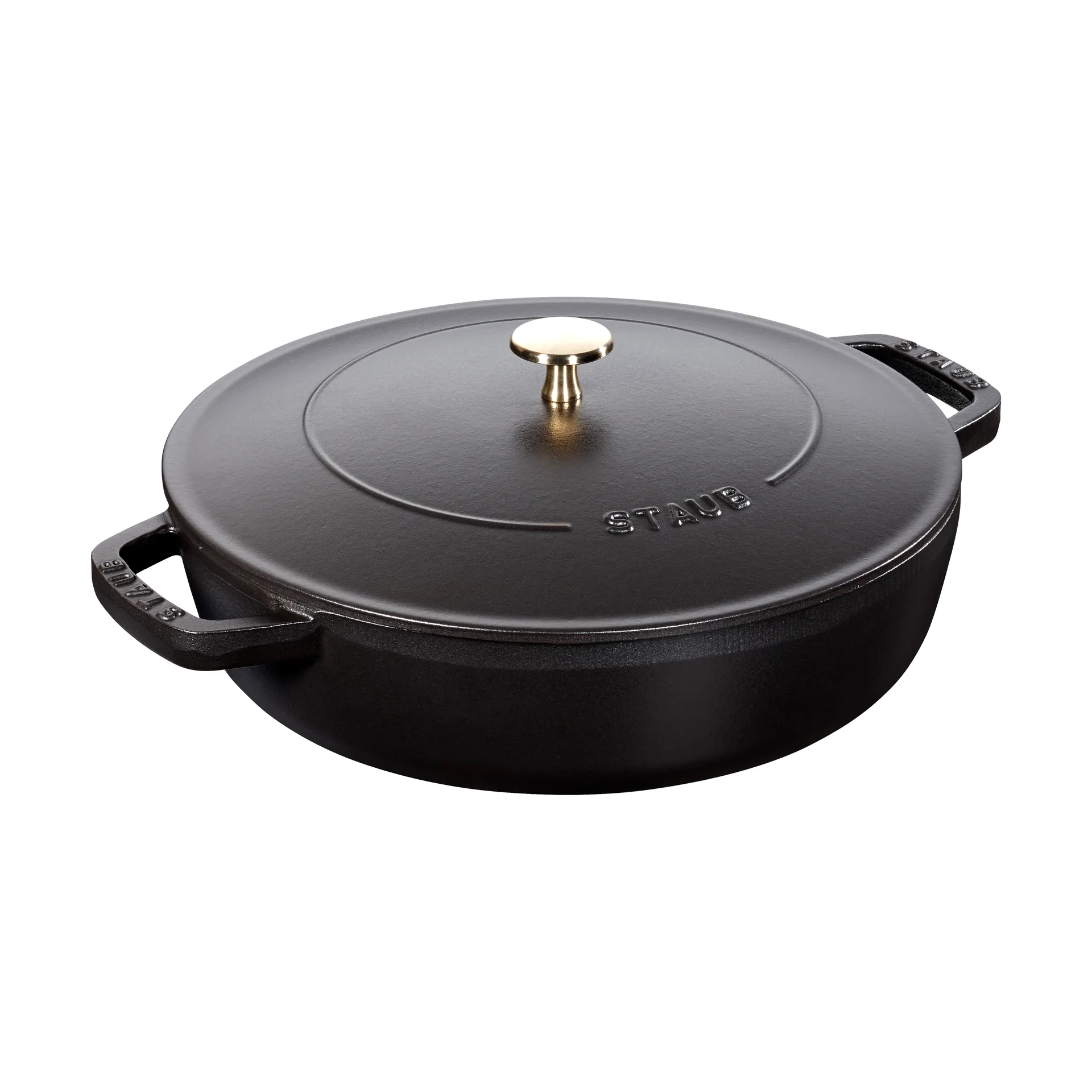 Casseruola in ghisa Staub Chistera Ø24 cm, Nero STAUB