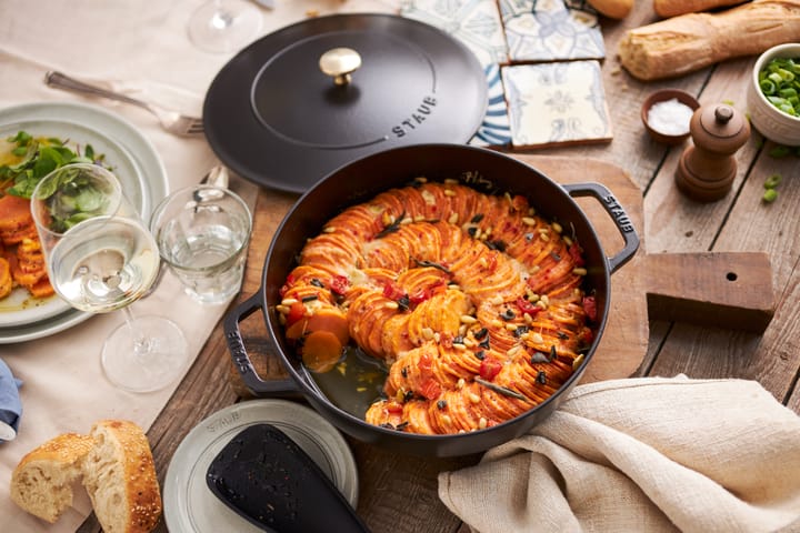 Casseruola in ghisa Staub Chistera Ø24 cm, Nero STAUB