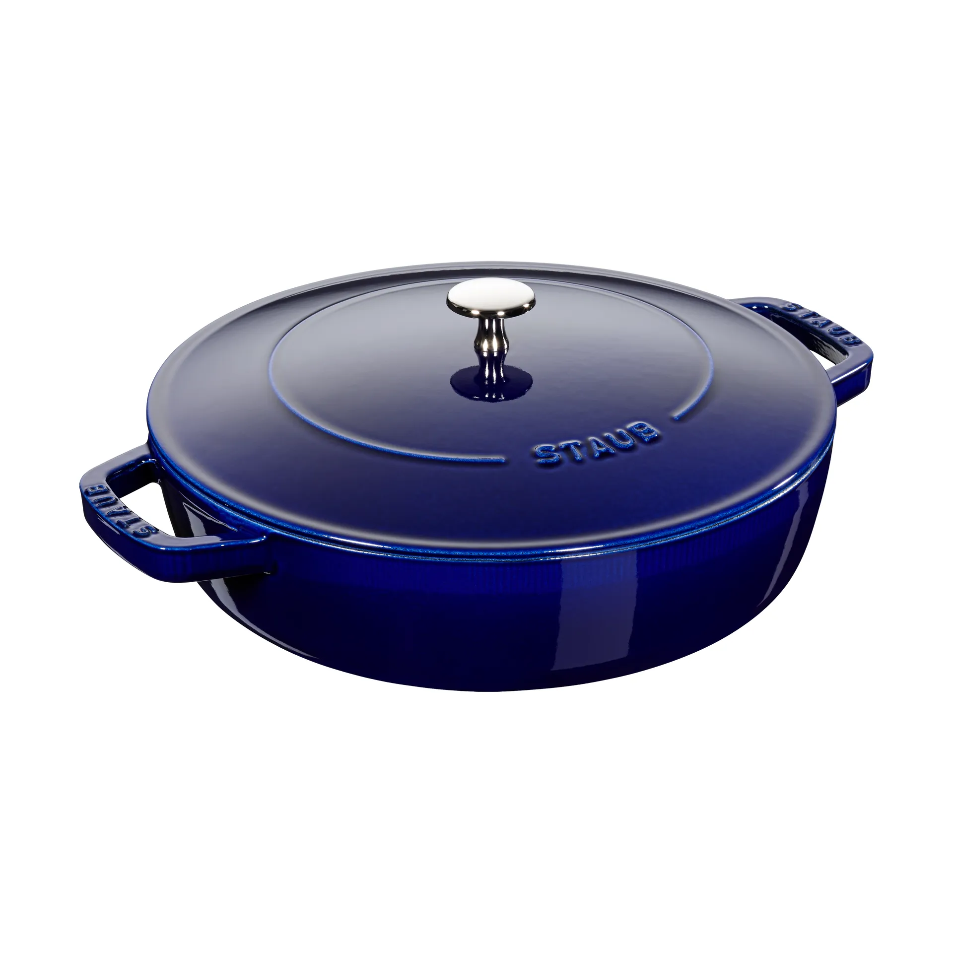 Casseruola in ghisa Staub Chistera Ø28 cm, Blu scuro STAUB