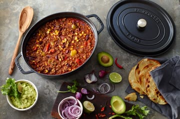 Casseruola ovale in ghisa Staub La Cocotte 1 L - Nero - STAUB