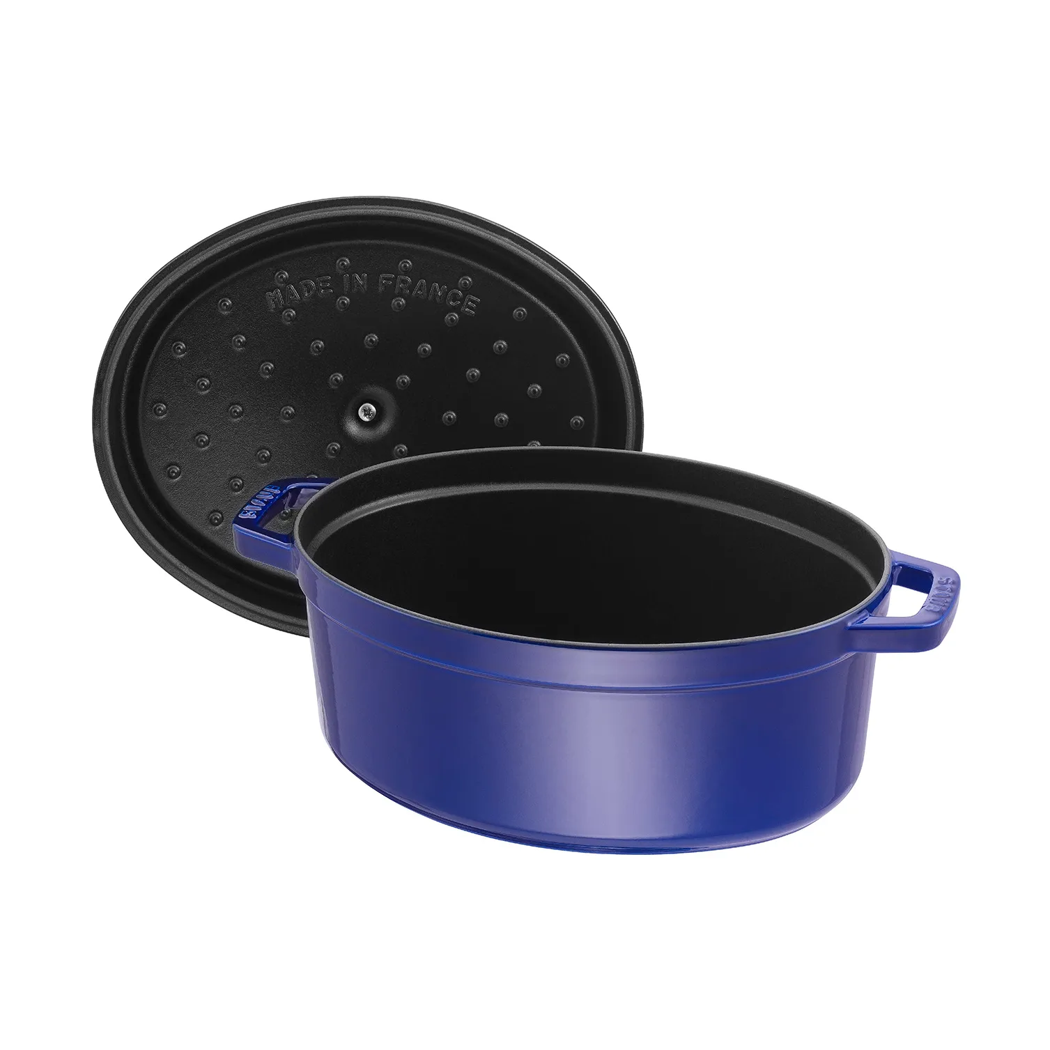 Casseruola ovale in ghisa Staub La Cocotte 6,7 L, Blu scuro STAUB