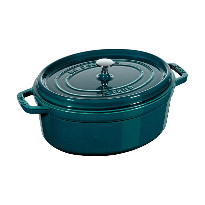 Casseruola ovale in ghisa Staub La Cocotte 6,7 L - La Mer - STAUB