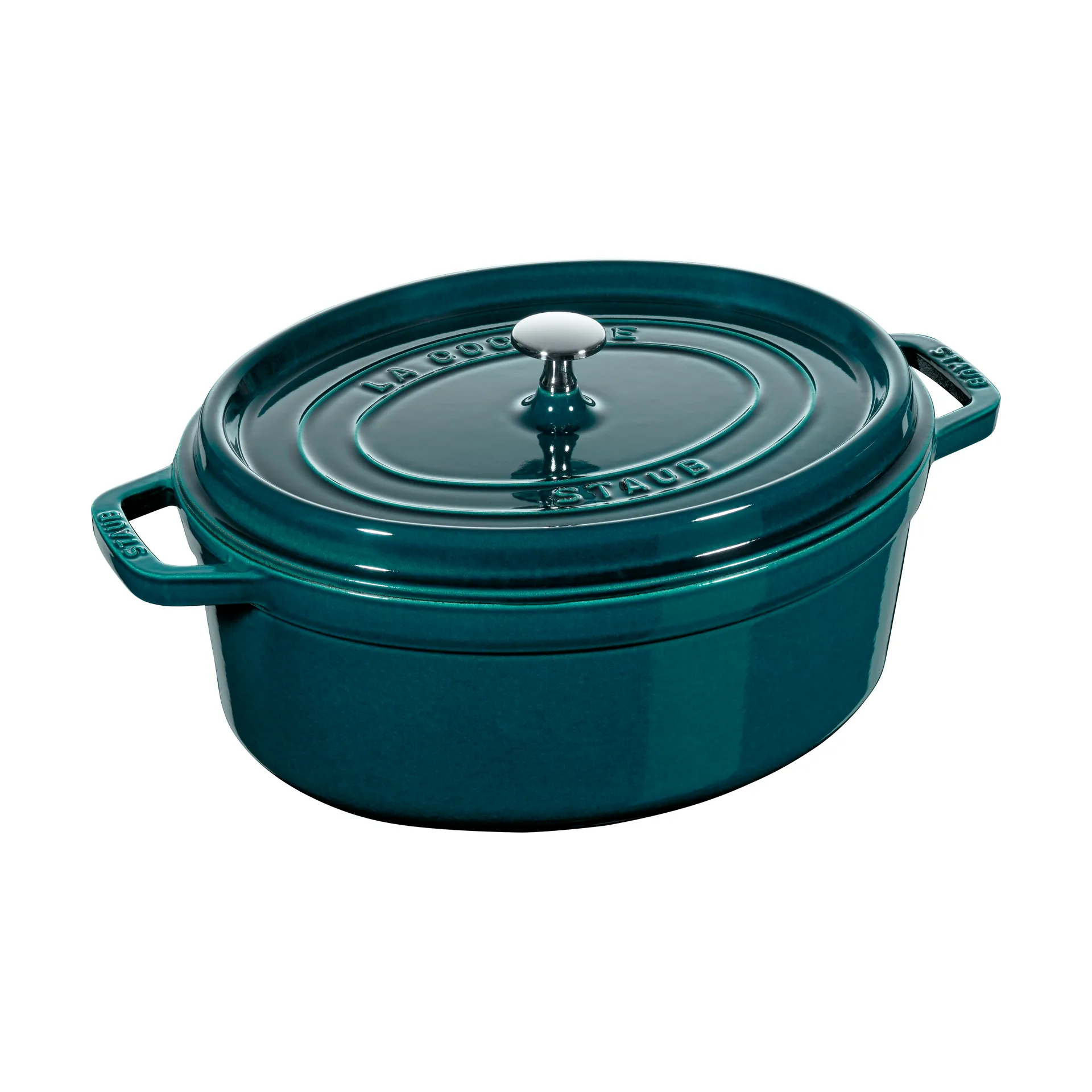 Casseruola ovale in ghisa Staub La Cocotte 8 L, La Mer STAUB