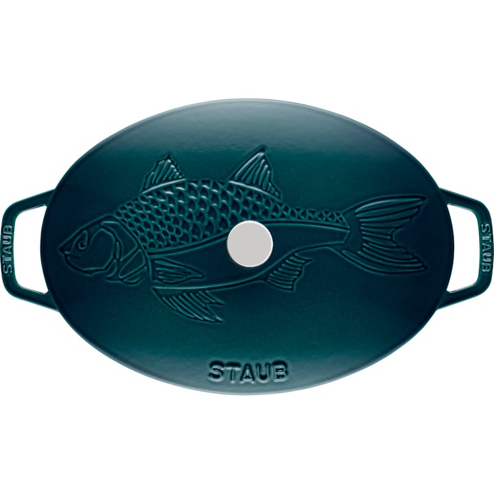 Casseruola ovale La Mer - smaltata a tre strati - 32 cm - STAUB