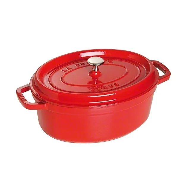 Casseruola ovale Staub 4,2 L, rosso STAUB