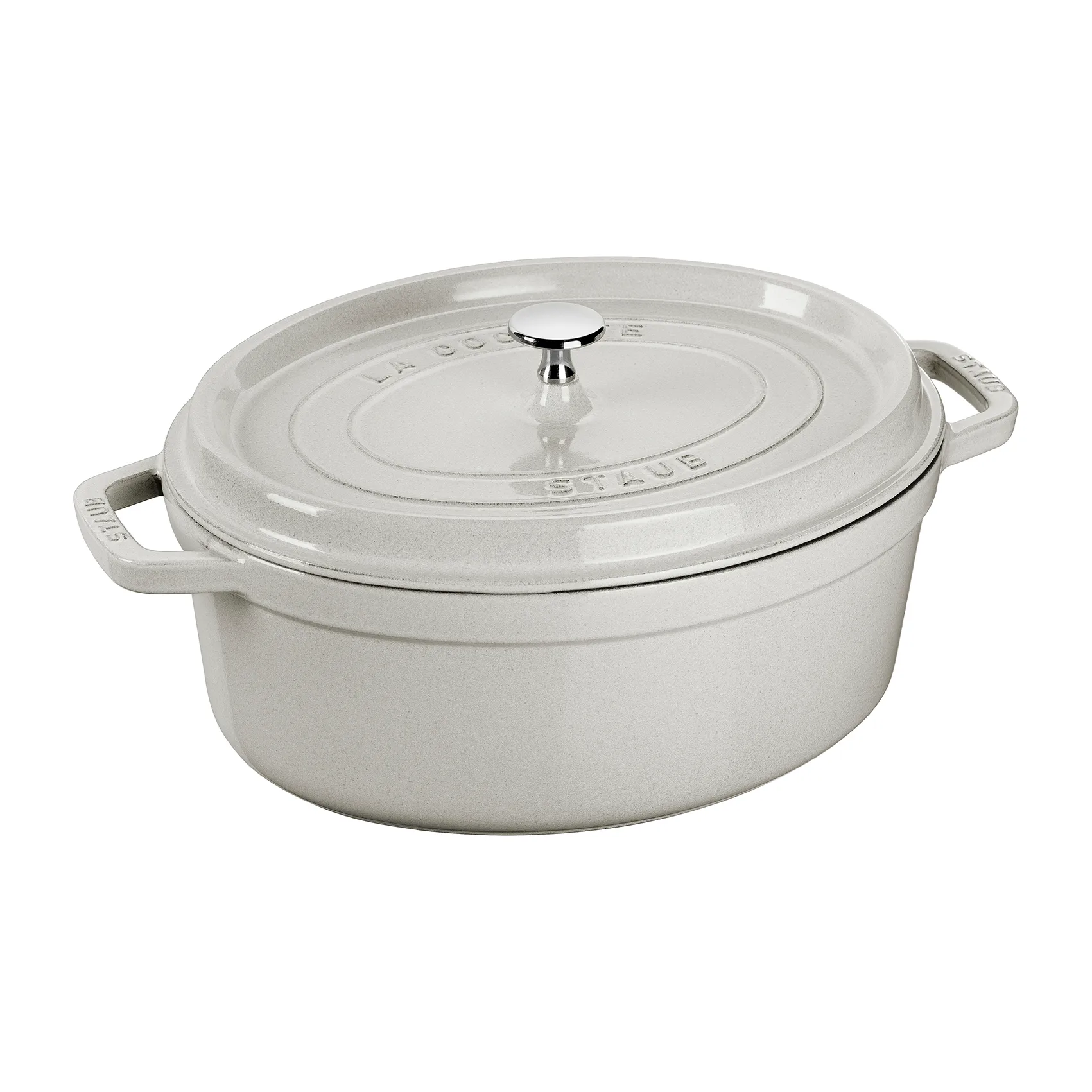 Casseruola ovale Staub White Truffle , 3,2 L STAUB