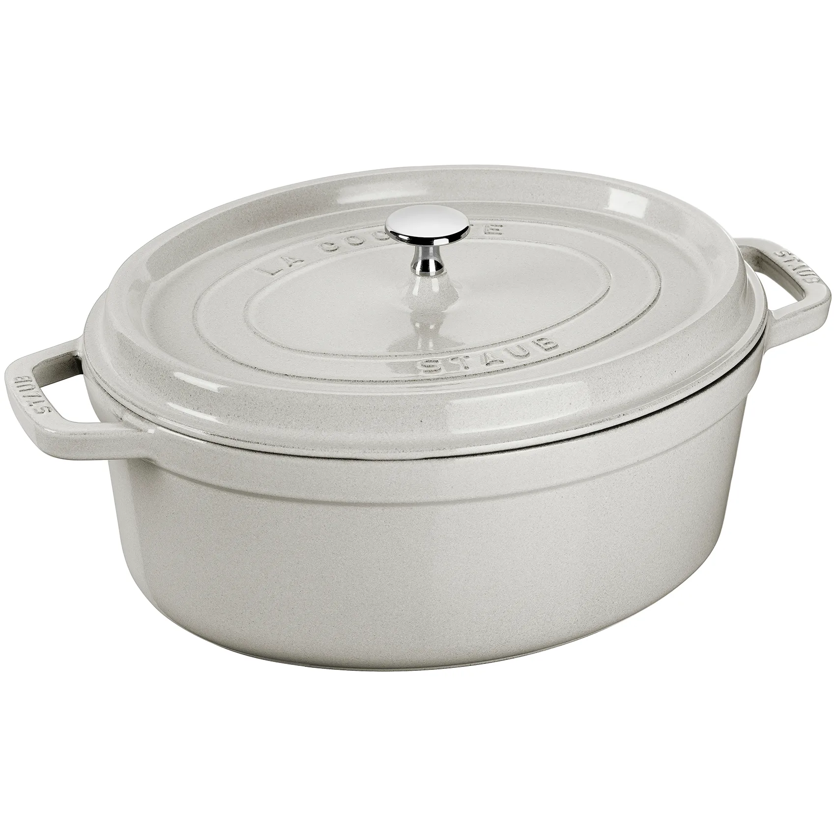 Casseruola ovale Staub White Truffle , 8 L STAUB