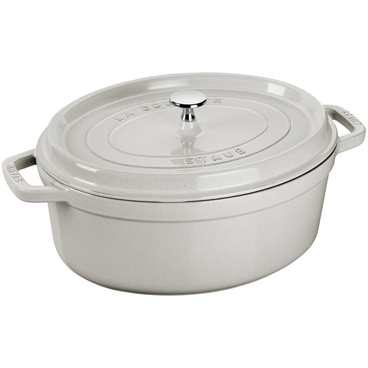 Casseruola ovale Staub White Truffle  - 8 L - STAUB